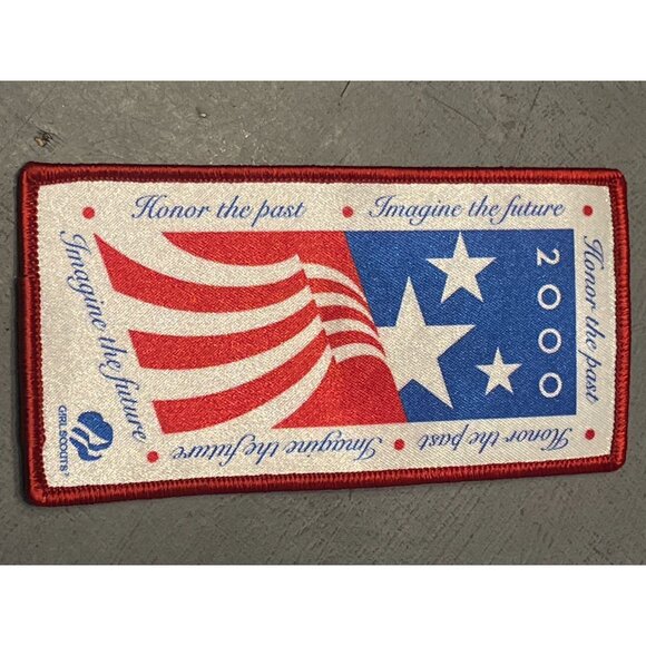 NEW VTG Girl Scouts 2000 Honor the Past, Imagine the Future Embroidered Patch - Picture 6 of 6